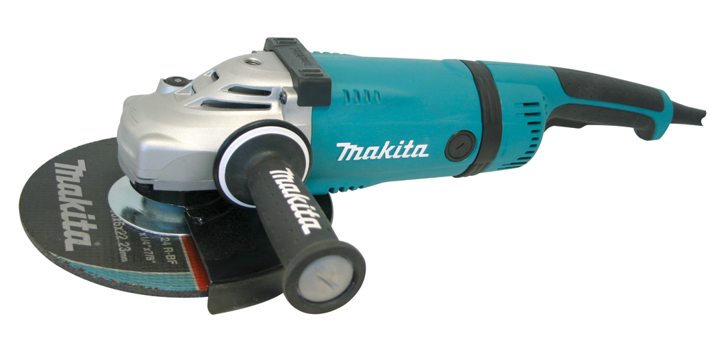 MAKITA ANGLE GRINDER 2400W 230MM (9'') W/SOFT START ANTI VIB GRIP